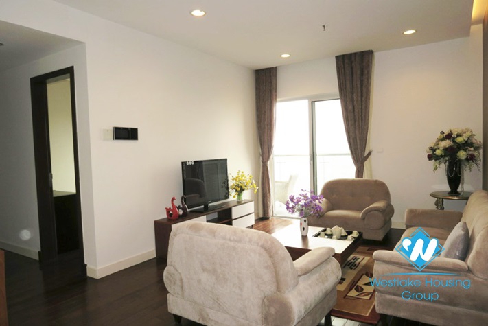 Beautiful apartment for rent in high floor of the Lancaster Building, Ba Dinh District, Hanoi
